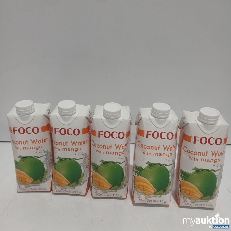 Artikel Nr. 970836: Foco Coconut Water with Mango 5x500ml 