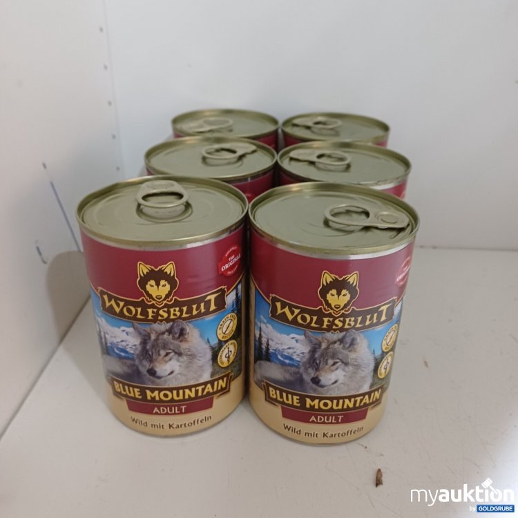 Artikel Nr. 988836: Wolfsblut Hundefutter Wild mit Kartoffeln 6x395g