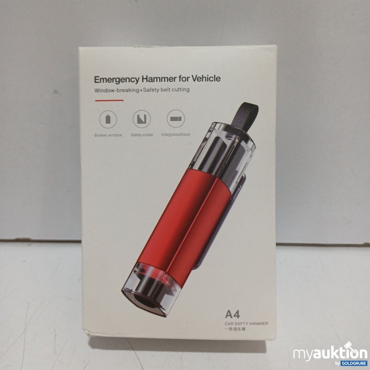 Artikel Nr. 989836 Artikel Nr. 989836: Emergency Hammer for Vehicle