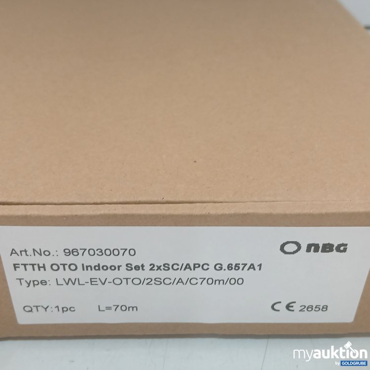 Artikel Nr. 996836 Artikel Nr. 996836: NBG FTTH OTO indoor Set 2xSC APC