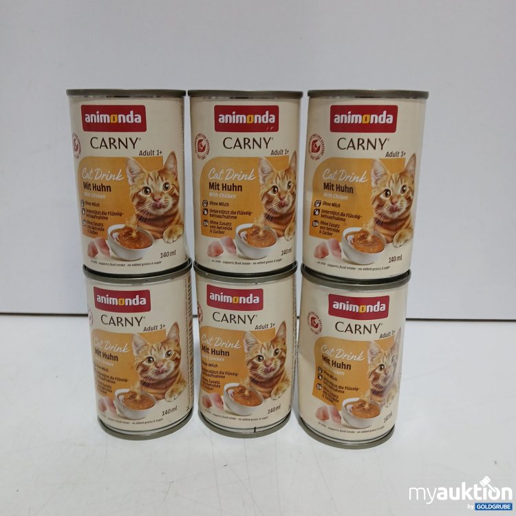 Artikel Nr. 462837: Animonda Carny Katzendrink mit Huhn 6x140ml