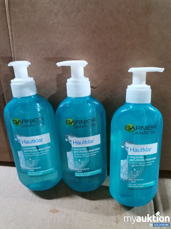Artikel Nr. 662837 Artikel Nr. 662837: Garnier Anti Pickel Waschgel 3x 200ml