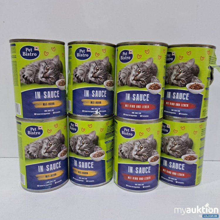 Artikel Nr. 808837: Pet Bistro Huhn, Rind und Leber 415g
