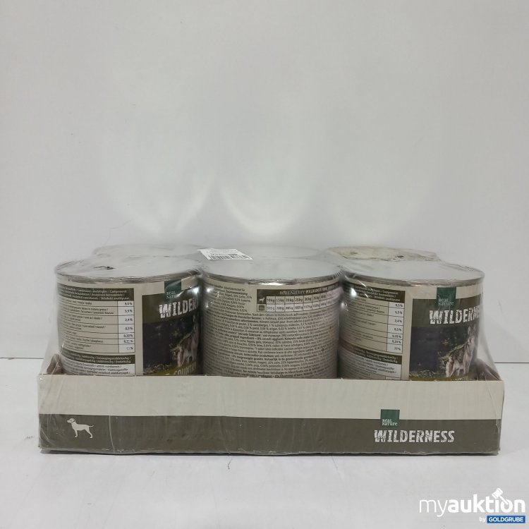 Artikel Nr. 825837 Artikel Nr. 825837: Real Nature Wilderness Hund Huhn/Lachs 6x800g