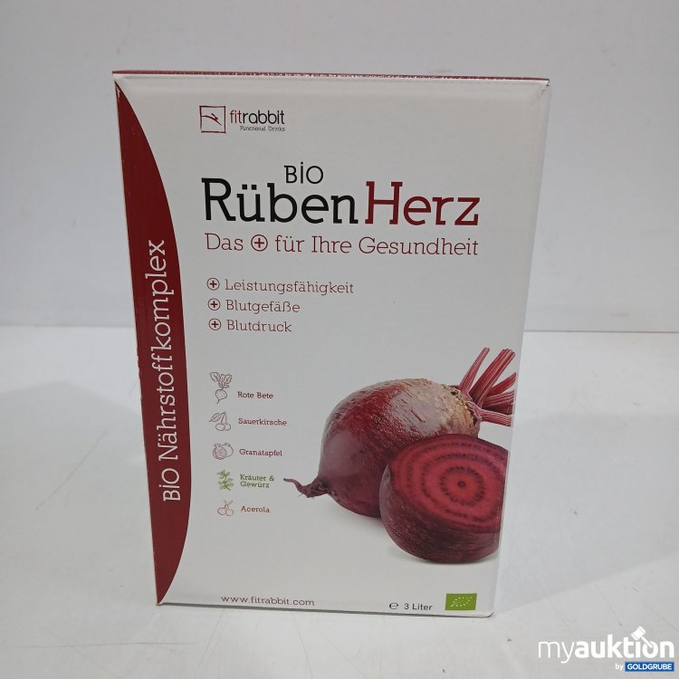 Artikel Nr. 870837 Artikel Nr. 870837: Fitrabbit Bio Rübenherz 3l