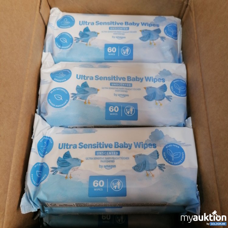 Artikel Nr. 88837 Artikel Nr. 88837: Amazon Ultra Sensitive Baby Wipes 18Stk