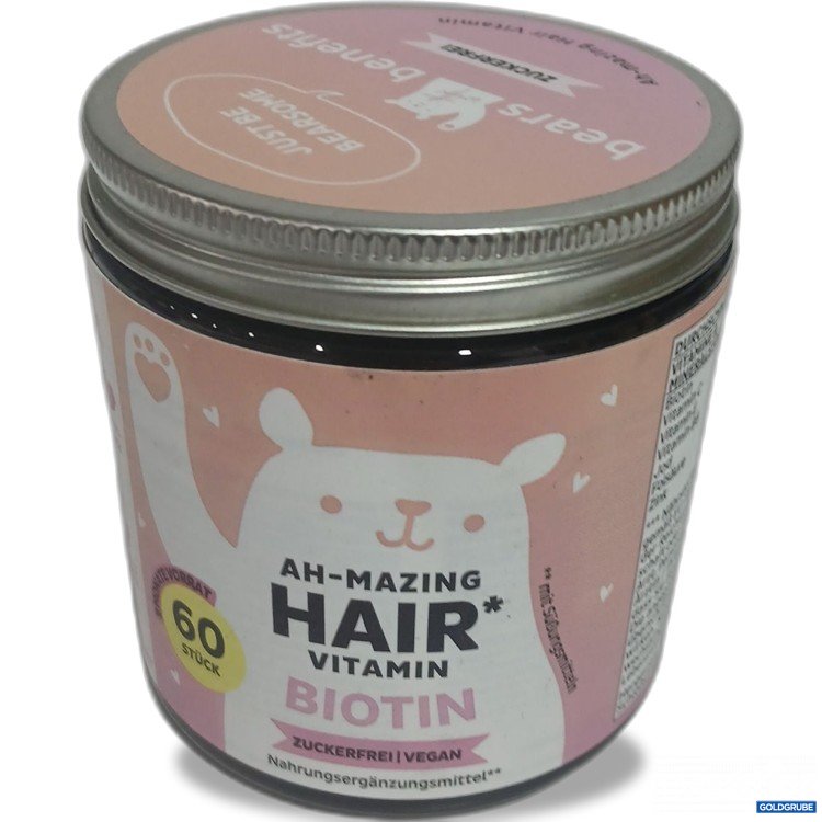 Artikel Nr. 891837 Artikel Nr. 891837: Bears Benefits Ah-mazing Hair Vitamin Biotin 60Stk