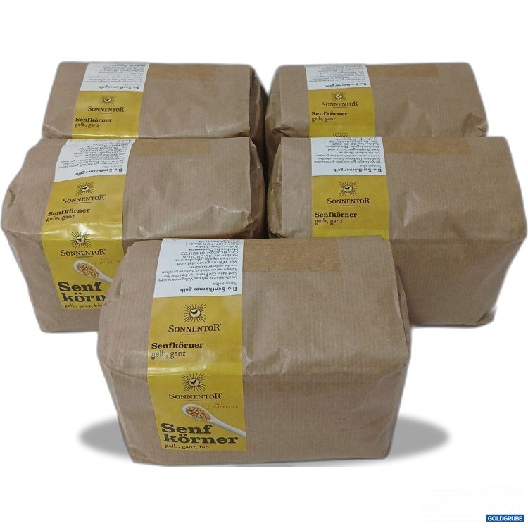 Artikel Nr. 958837: Sonnentor Senfkörner ganz,gelb 5×1Kg