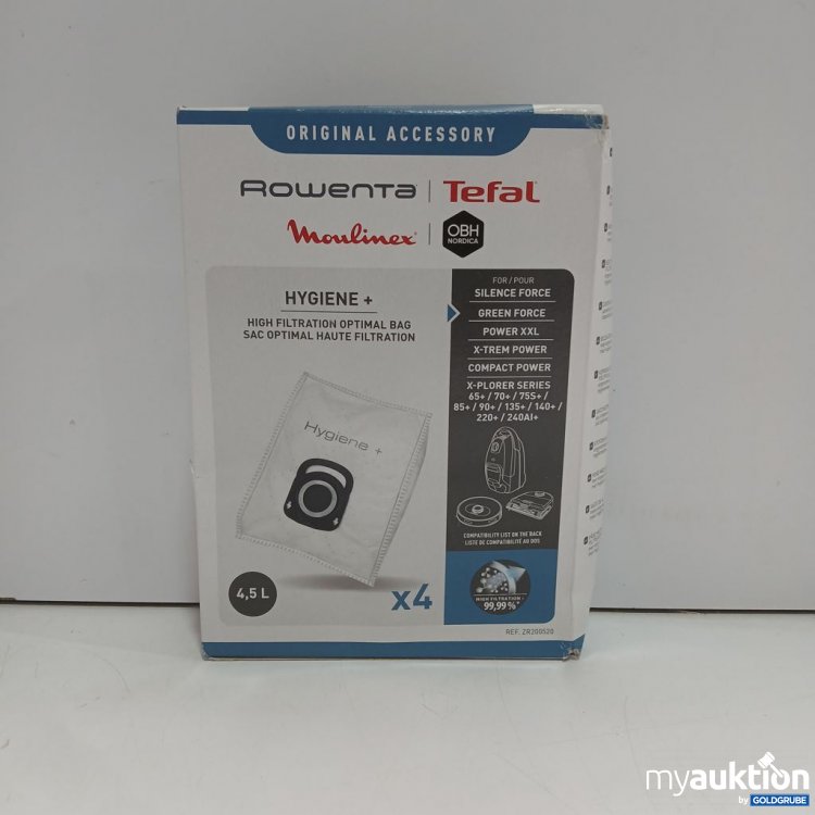 Artikel Nr. 963837: Rowenta Hygiene + Staubsaugerbeutel 4.5 L x4