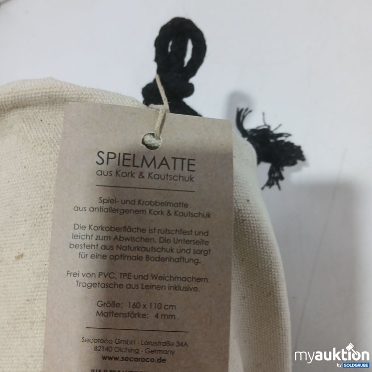 Artikel Nr. 971837: Secoroco Spielmatte 160x110 Mattenstärke 4mm 