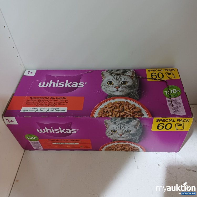 Artikel Nr. 988837: Whiskas Katzenfutter Klassische Auswahl 60x85g