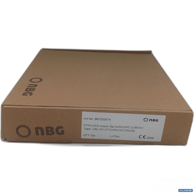 Artikel Nr. 996837 Artikel Nr. 996837: NBG FTTH OTO Indoor Set 4xSC/APC G.657A1