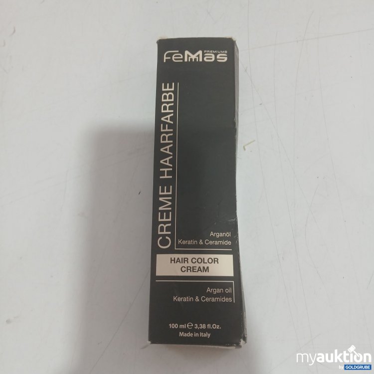 Artikel Nr. 997837 Artikel Nr. 997837: FeMas Creme Haarfarbe 100ml 4.2 Mitttelbraun Violett