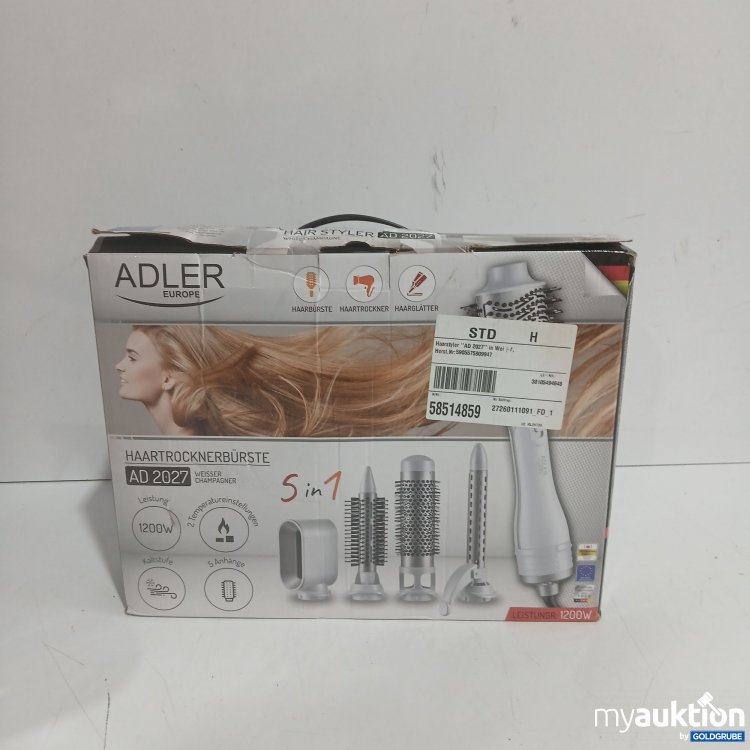 Artikel Nr. 998837 Artikel Nr. 998837: Adler 5in1 Hairstyler