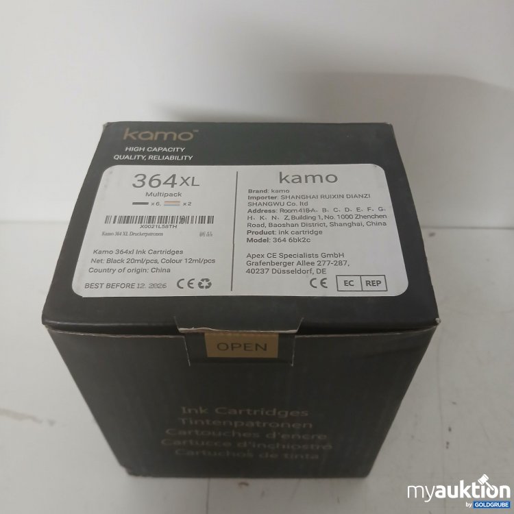 Artikel Nr. 360838: Kamo Tintenpatronen 364XL Multipack 