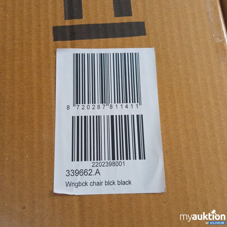 Artikel Nr. 439838: Vidaxl Wngbck chair Black 339662.A