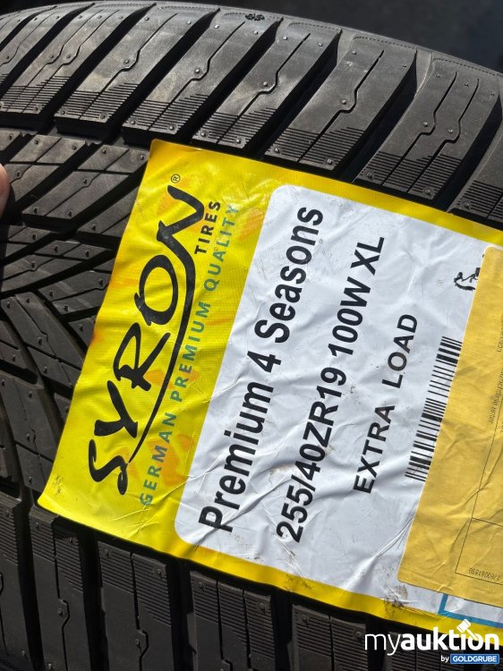 Artikel Nr. 445838 Artikel Nr. 445838: Syron Premium 4 Seasons 255/40 ZR19 100W XL Reifen