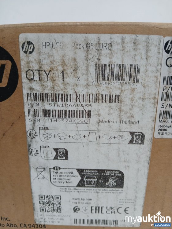 Artikel Nr. 446838 Artikel Nr. 446838: HP USB-C DOCK G5