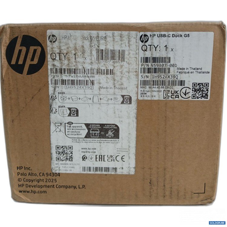 Artikel Nr. 446838 Artikel Nr. 446838: HP USB-C DOCK G5