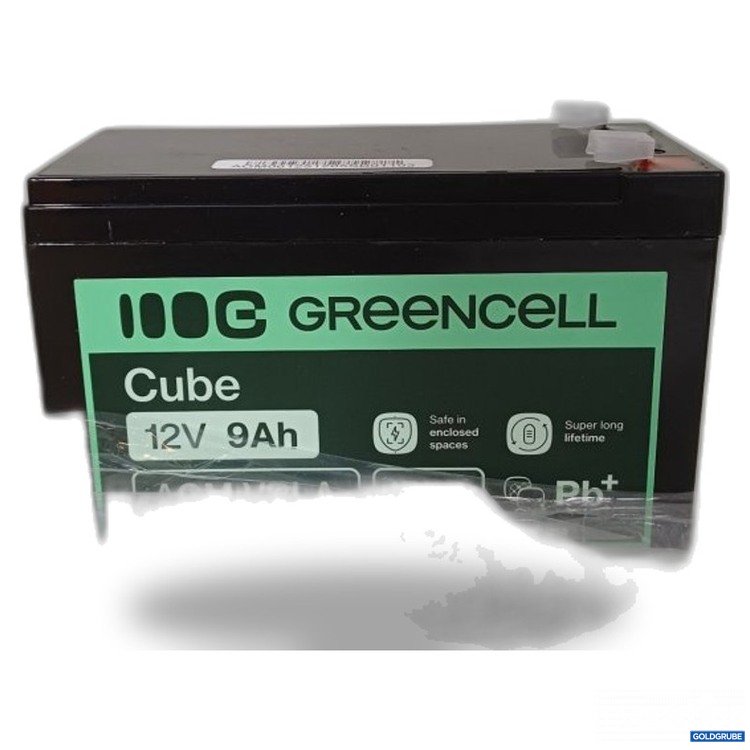Artikel Nr. 447838 Artikel Nr. 447838: Greencell Cube 12V 9Ah Akku