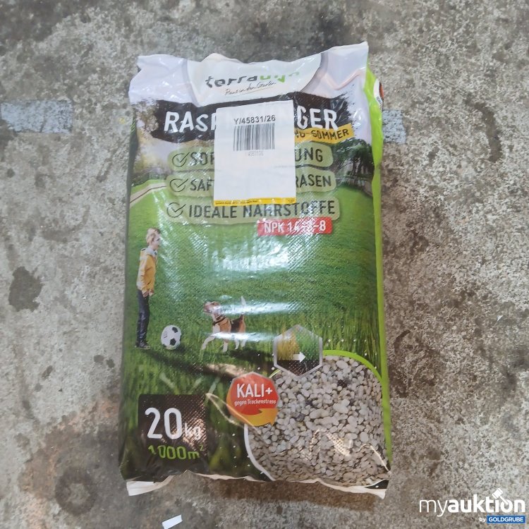 Artikel Nr. 464838: Terra uno Rasendünger Frühling-Sommer 20 kg