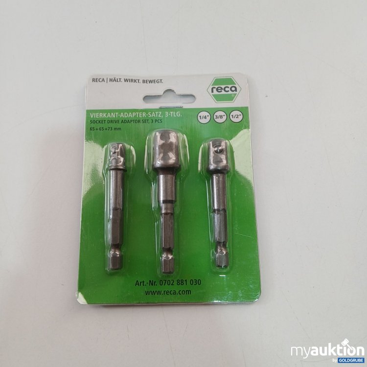 Artikel Nr. 519838 Artikel Nr. 519838: Reca Vierkant-Adapter Satz 3tlg.