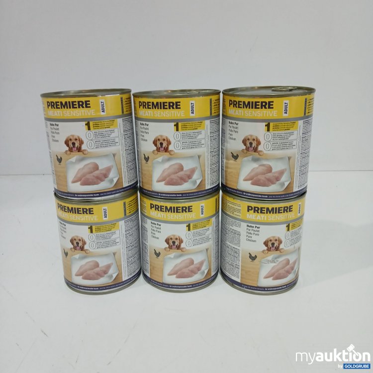Artikel Nr. 801838 Artikel Nr. 801838: Premiere Meati Sensitive Hundefutter Huhn Pur 6x800g