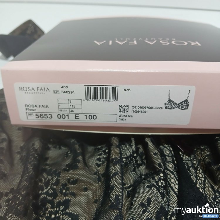 Artikel Nr. 813838 Artikel Nr. 813838: Rosa Faia Wired bra Black 5653 001 E 100