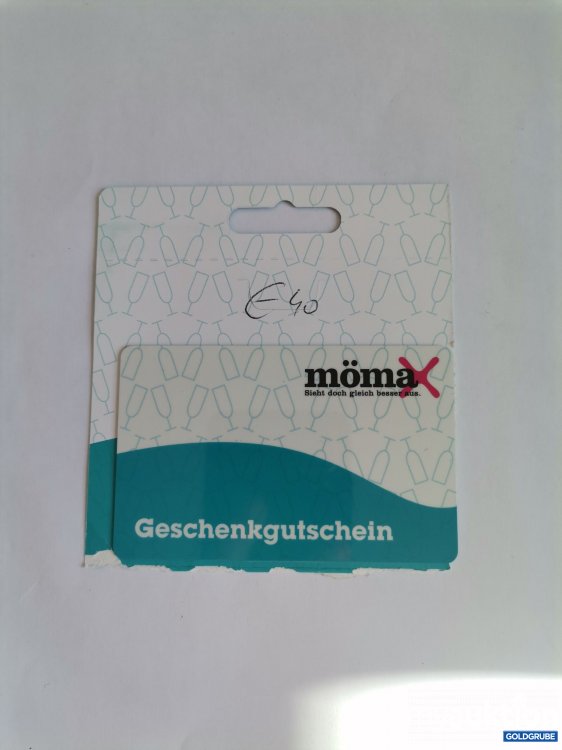 Artikel Nr. 845838 Artikel Nr. 845838: Mömax Gutschein Wert 40 Euro