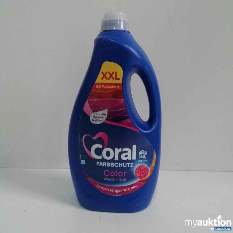 Artikel Nr. 851838 Artikel Nr. 851838: Coral Farbschutz Color Waschmittel 60 Waschgänge
