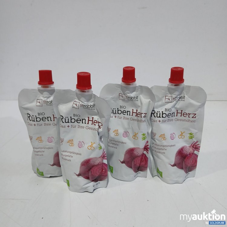 Artikel Nr. 870838 Artikel Nr. 870838: Fitrabbit Bio Rübenherz 4x100ml