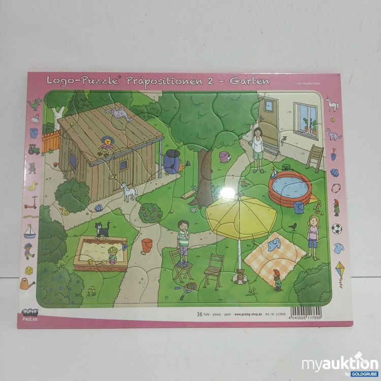Artikel Nr. 899838 Artikel Nr. 899838: Prolog Logo Puzzle Garten 36Teile