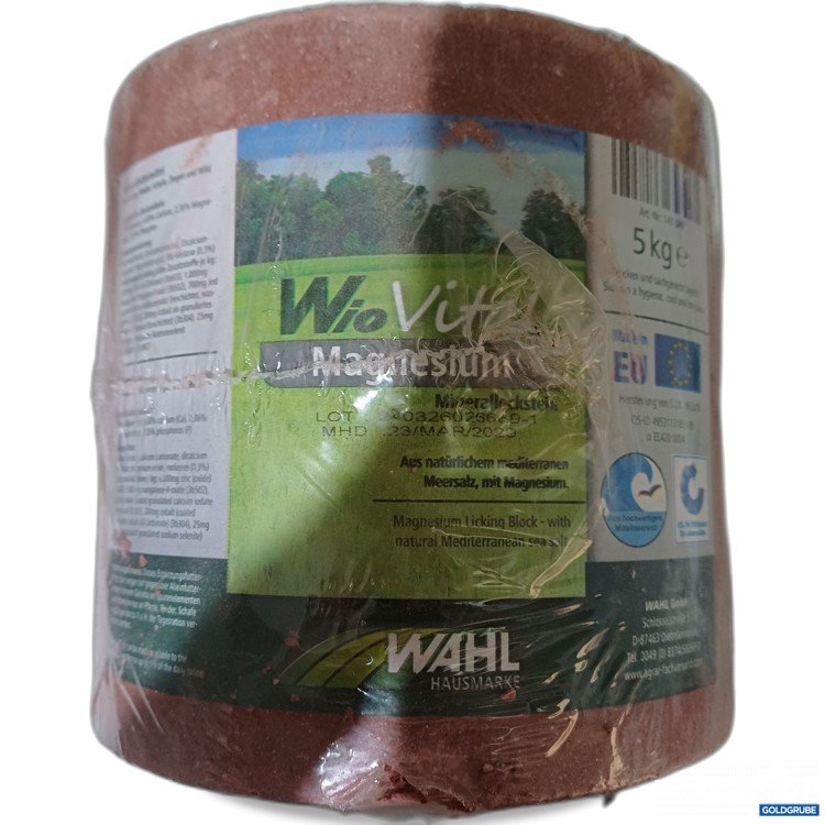 Artikel Nr. 988838: WioVital Magnesium Mineralleckstein 5kg