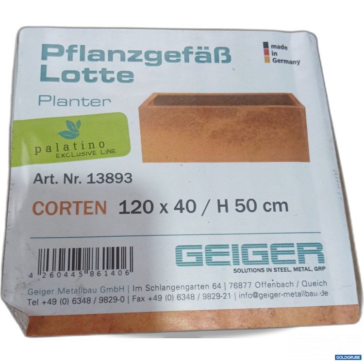 Artikel Nr. 993838 Artikel Nr. 993838: Platino Pflanzgefäß Lotte Planter 120x40 H50 cm