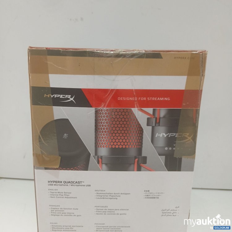 Artikel Nr. 996838 Artikel Nr. 996838: Hyper Quadcast Mikrophone USB