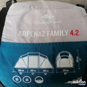 Auktion Quechua Arpenaz Family 4.2 Zelt