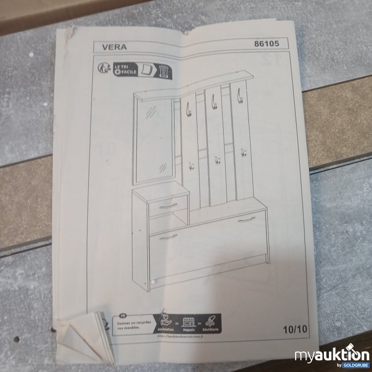 Artikel Nr. 464839 Artikel Nr. 464839: 1 Stk. VERA Garderobe Möbel