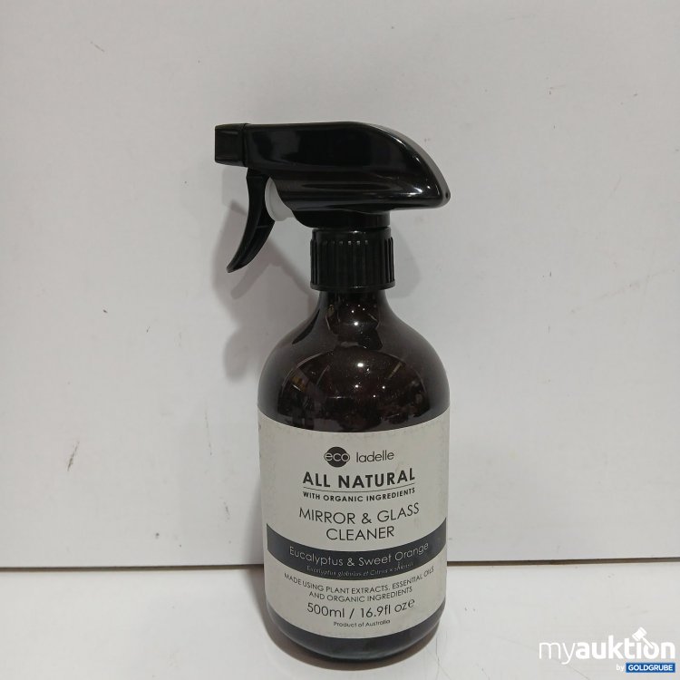 Artikel Nr. 470839: eco ladelle 500 ml All Natural Mirror & Glass Cleaner Eucalyptus Sweet Orange