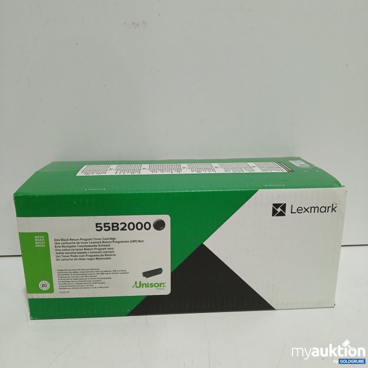 Artikel Nr. 478839 Artikel Nr. 478839: Lexmark Toner 55B2000 Schwarz