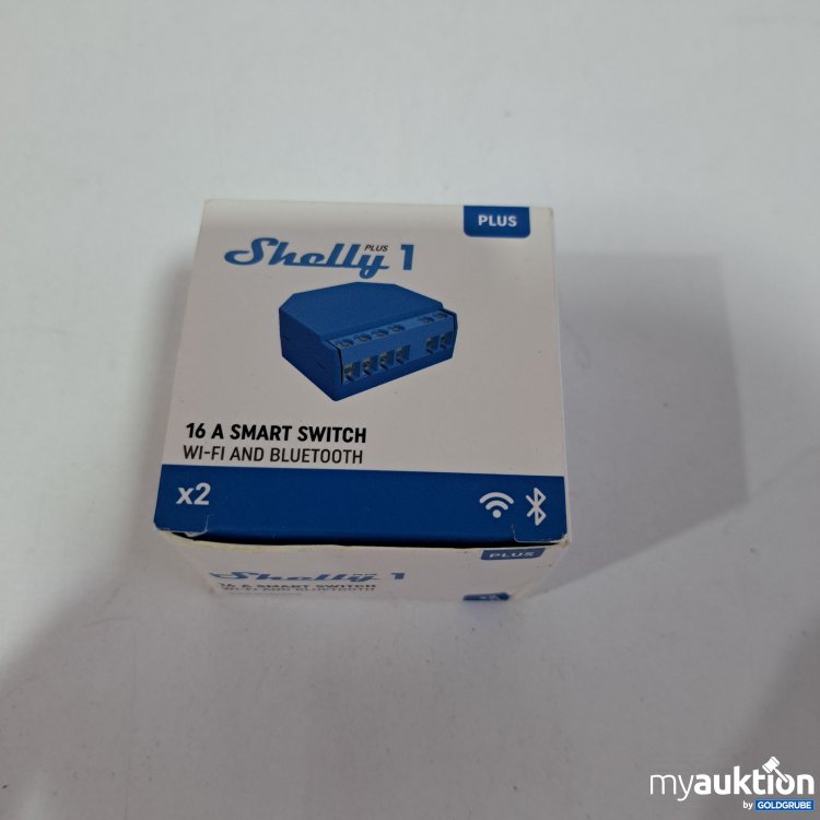 Artikel Nr. 811839 Artikel Nr. 811839: Shelly 1 16A Smart Switch WI-FI Bluetooth x2
