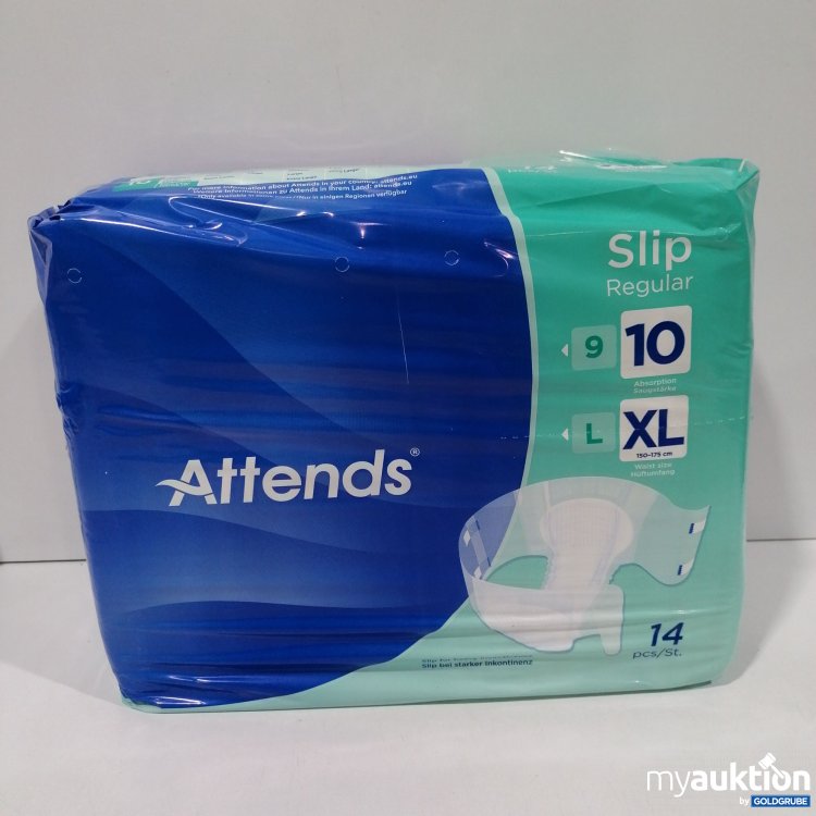 Artikel Nr. 898839: Attends Slip Regular XL 14Stk