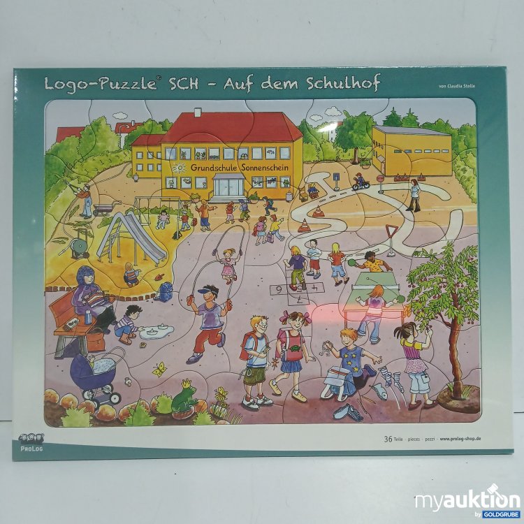 Artikel Nr. 899839: Prolog Logo Puzzle auf dem Schulhof 36Teile 