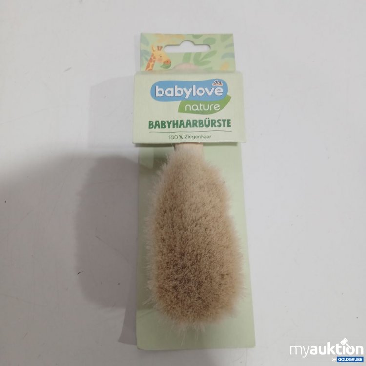 Artikel Nr. 959839: babylove Babyhaarbürste
100% Ziegenhaar