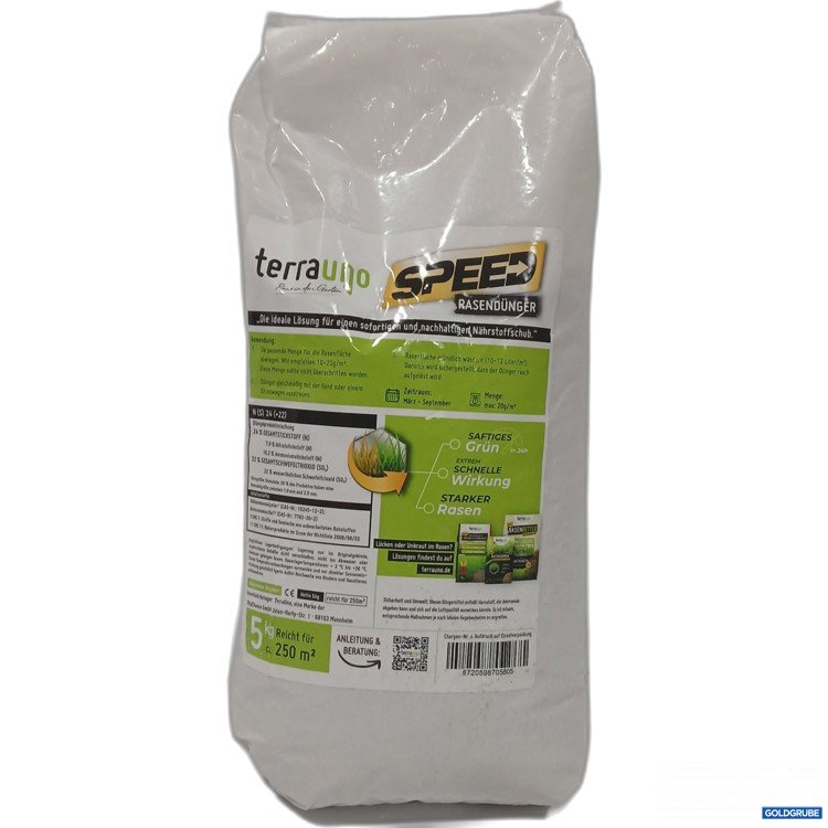 Artikel Nr. 961839: Terrauno Speed Rasendünger je 5kg