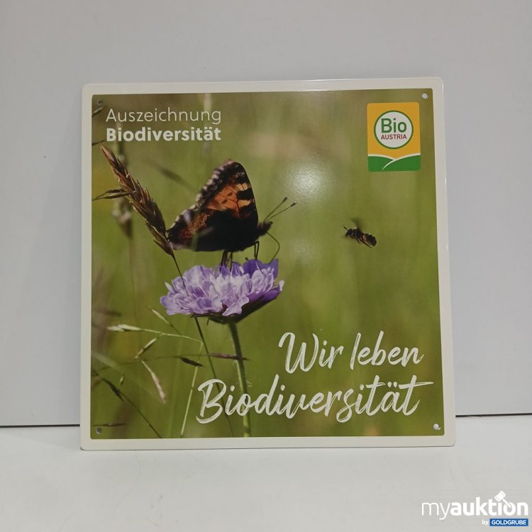 Artikel Nr. 963839: Bio Austria Auszeichnung Biodiversität Schild