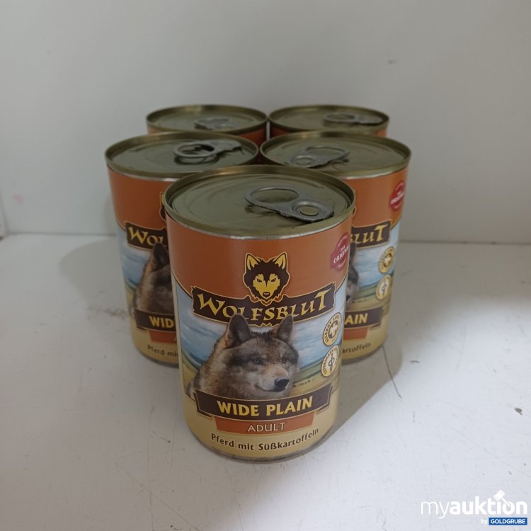 Artikel Nr. 988839: Wolfsblut Hundefutter Pferd mit Süßkartoffeln 5x395g