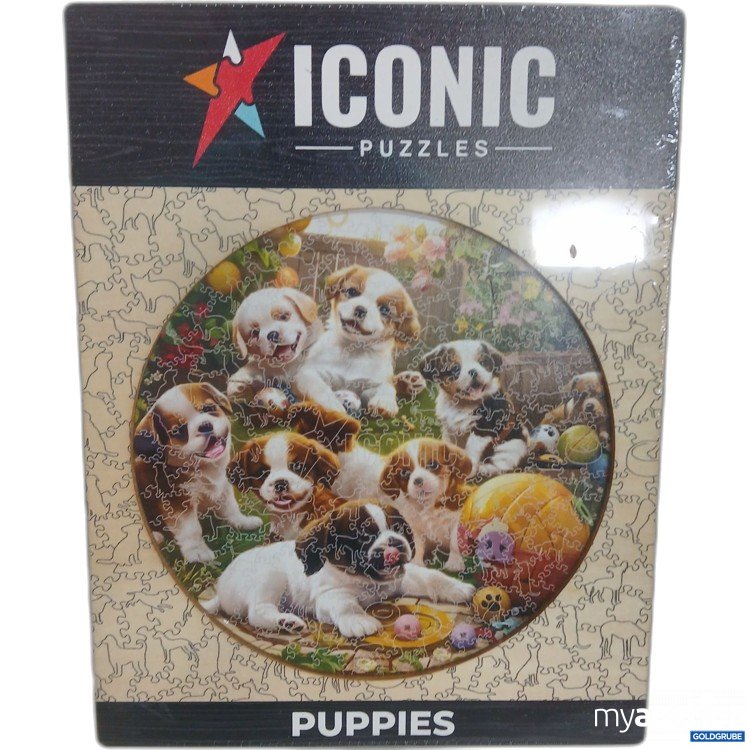 Artikel Nr. 994839 Artikel Nr. 994839: Iconic Puzzles Welben Holzpuzzle 37,5x37,5 cm