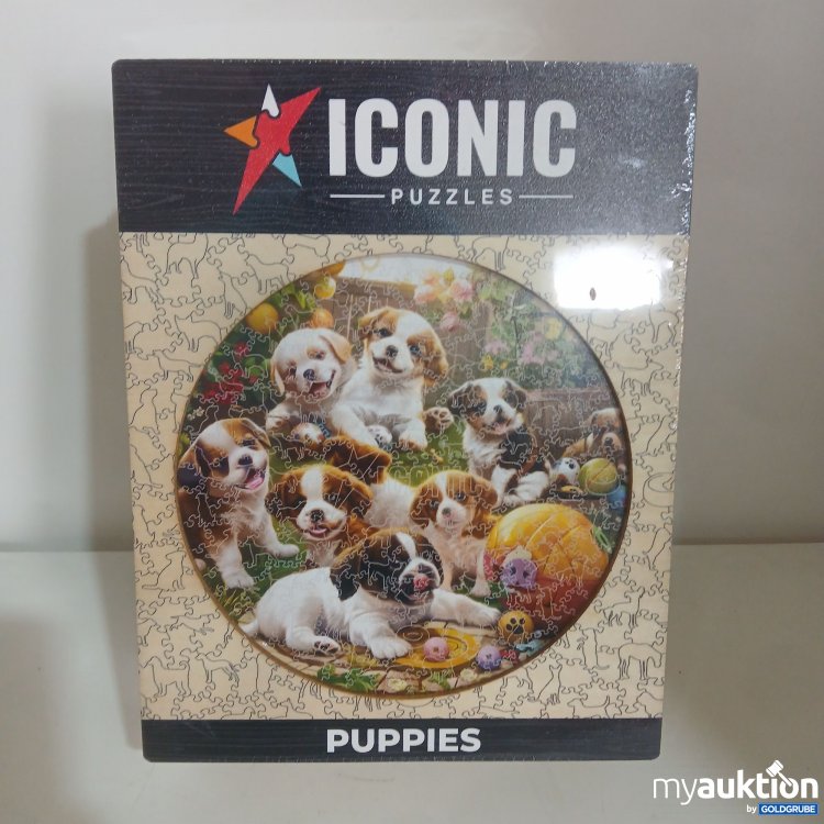 Artikel Nr. 994839 Artikel Nr. 994839: Iconic Puzzles Welben Holzpuzzle 37,5x37,5 cm