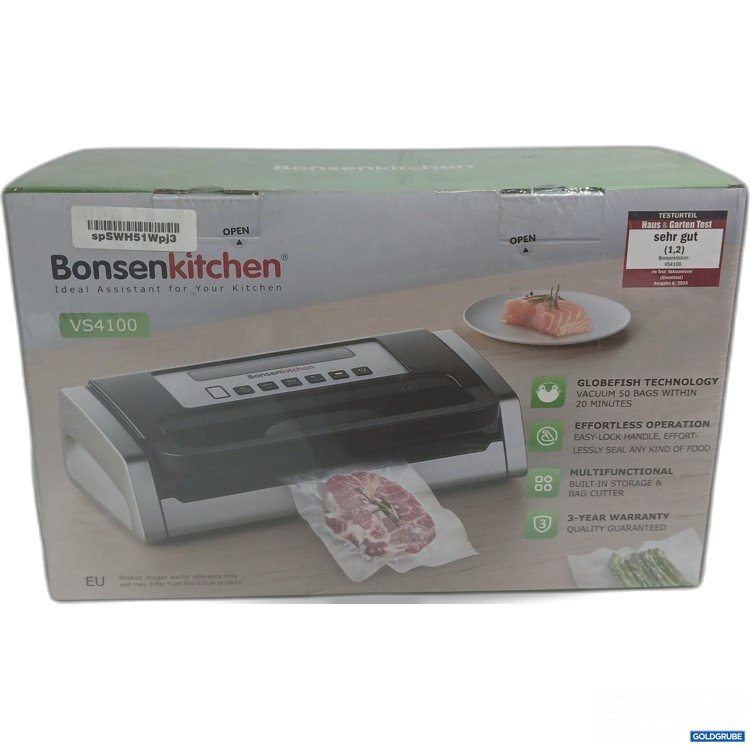 Artikel Nr. 998839 Artikel Nr. 998839: Bonsekitchen Vakuumiergerät VS4100