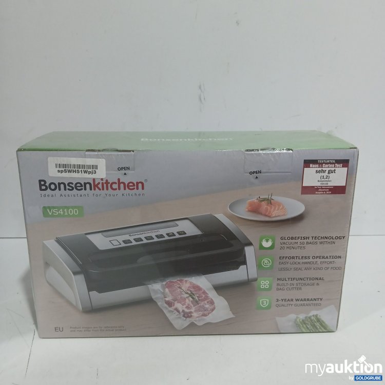 Artikel Nr. 998839 Artikel Nr. 998839: Bonsekitchen Vakuumiergerät VS4100